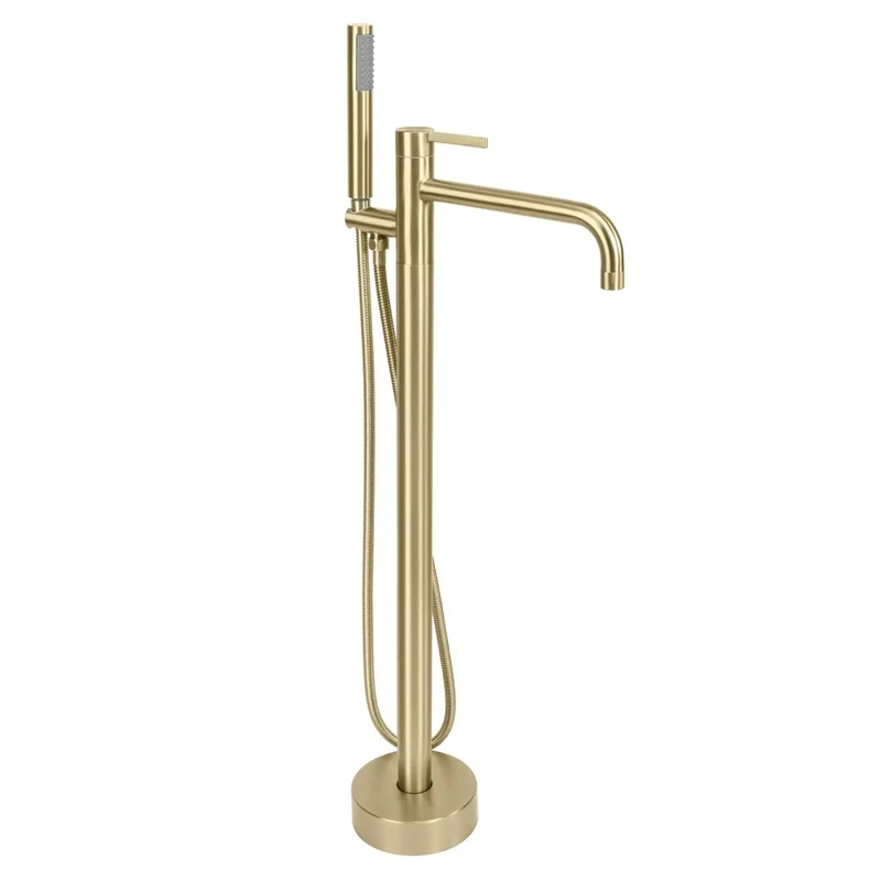 Freistehende Wannenarmatur – Foster Gold Matt