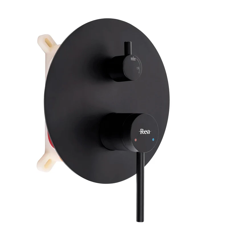 Dusche Unterputz Clif Schwarz