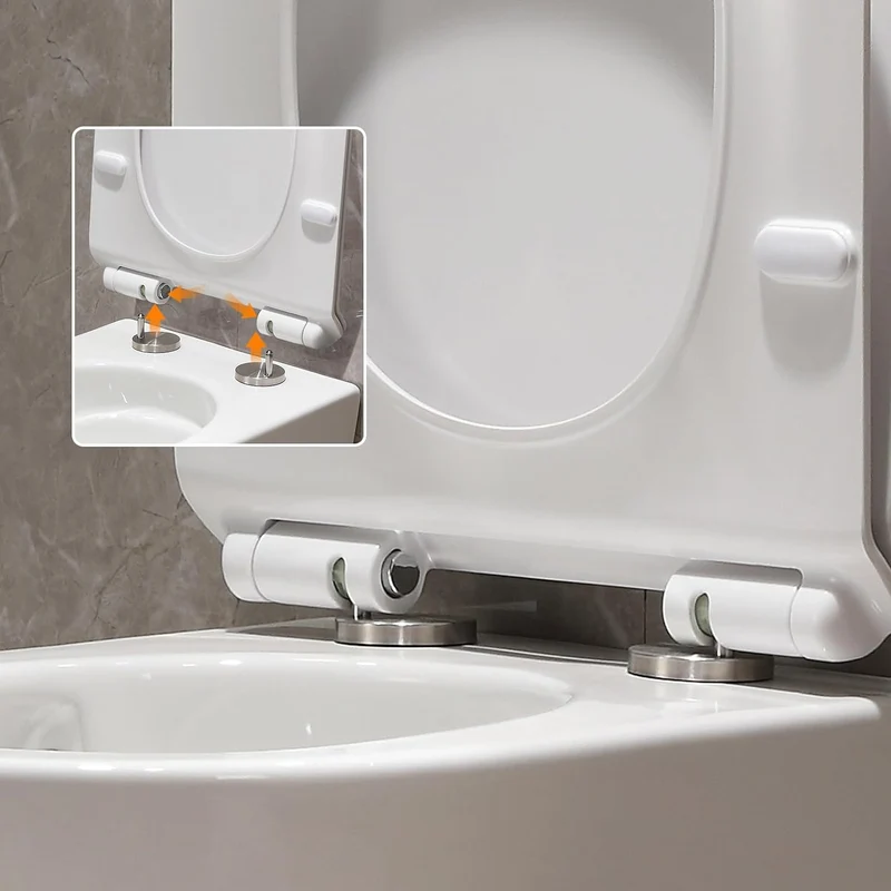 HOROW UG08R Wand-WC aus Keramik mit Soft-Close-Sitz & Nano-Beschichtung