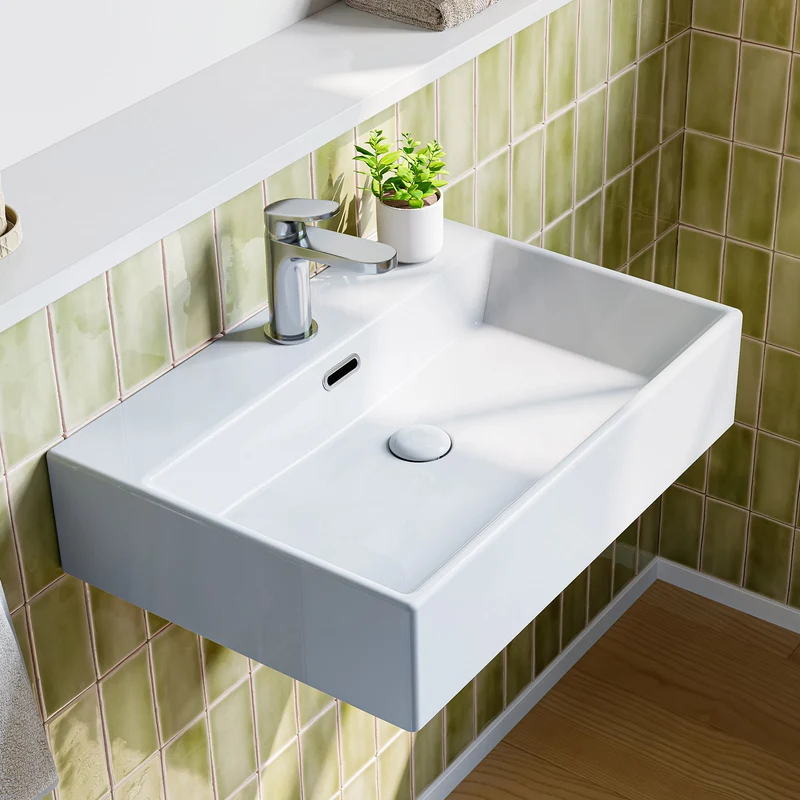 HOROW UV6042W Waschbecken 60×42 cm
