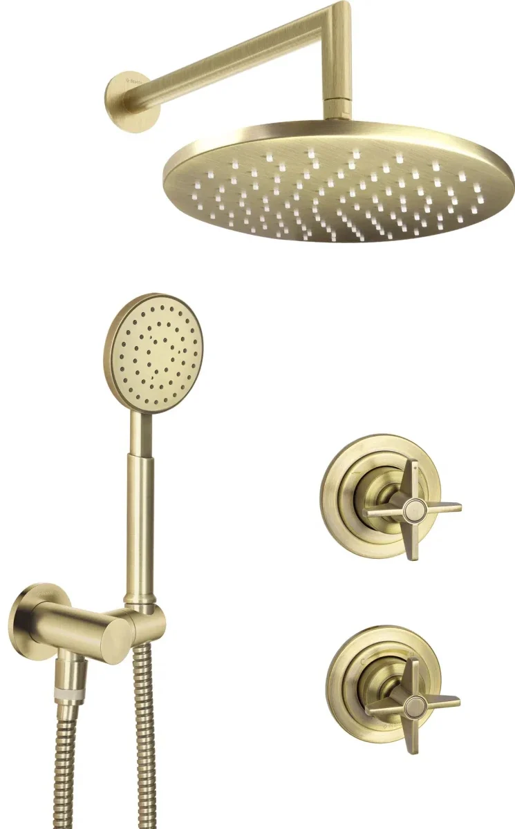 DEANTE Temisto Unterputz-Duschset mit Handbrause // Messing // NAC-M9QT