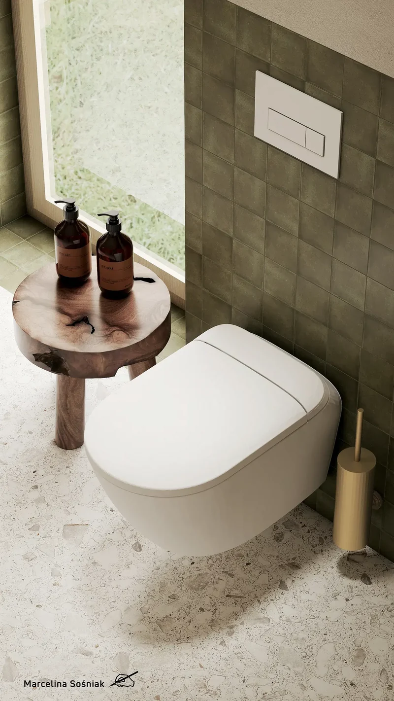 DEANTE Temisto Toilettenbürstengarnitur // Messing // ADT-M721