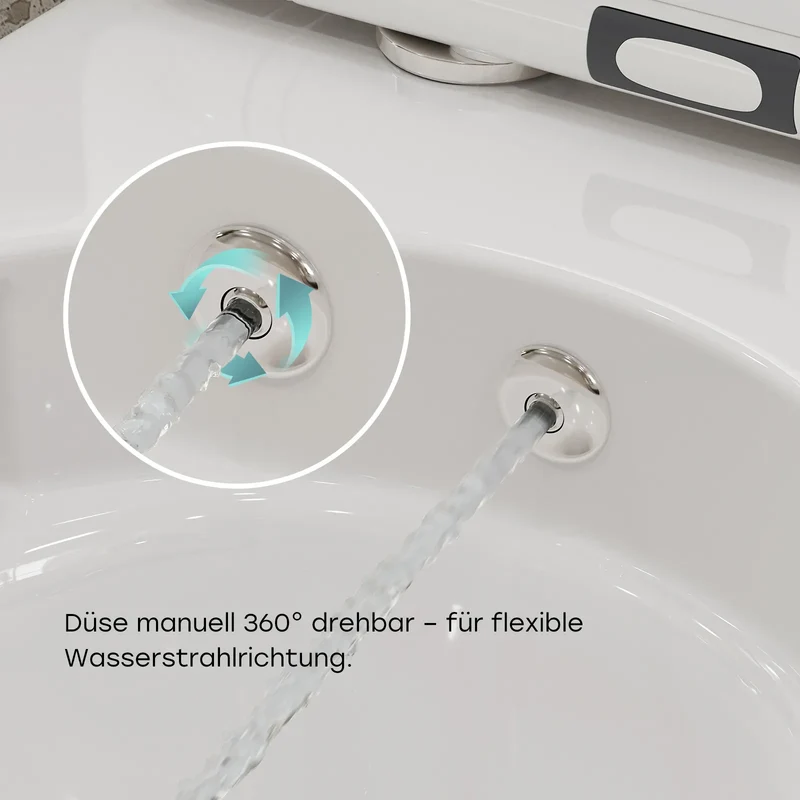 HOROW HB-L02U Wand Dusch-WC spülrandlos