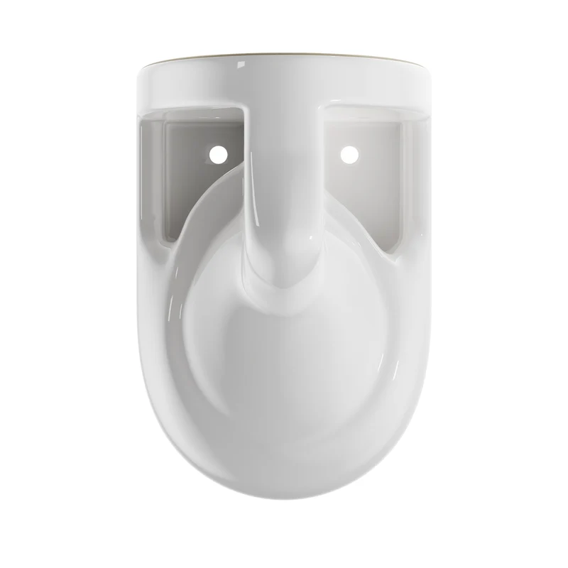 HOROW UG15R Wand-WC, spülrandlose Toilette aus Keramik, 52,5 × 36 × 36,5 cm