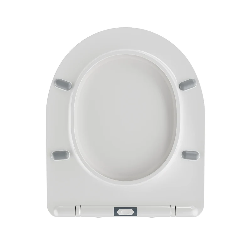 HOROW UG15R Wand-WC, spülrandlose Toilette aus Keramik, 52,5 × 36 × 36,5 cm