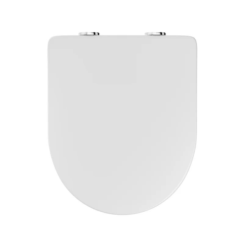 HOROW UG15R Wand-WC, spülrandlose Toilette aus Keramik, 52,5 × 36 × 36,5 cm