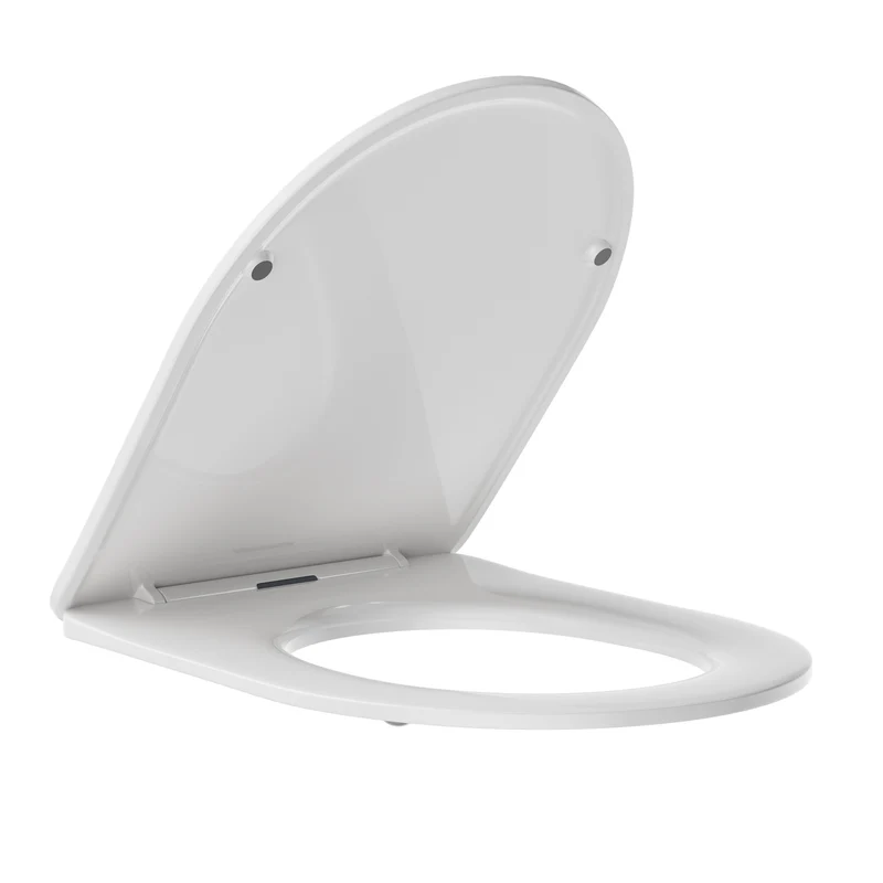 HOROW UG15R Wand-WC, spülrandlose Toilette aus Keramik, 52,5 × 36 × 36,5 cm