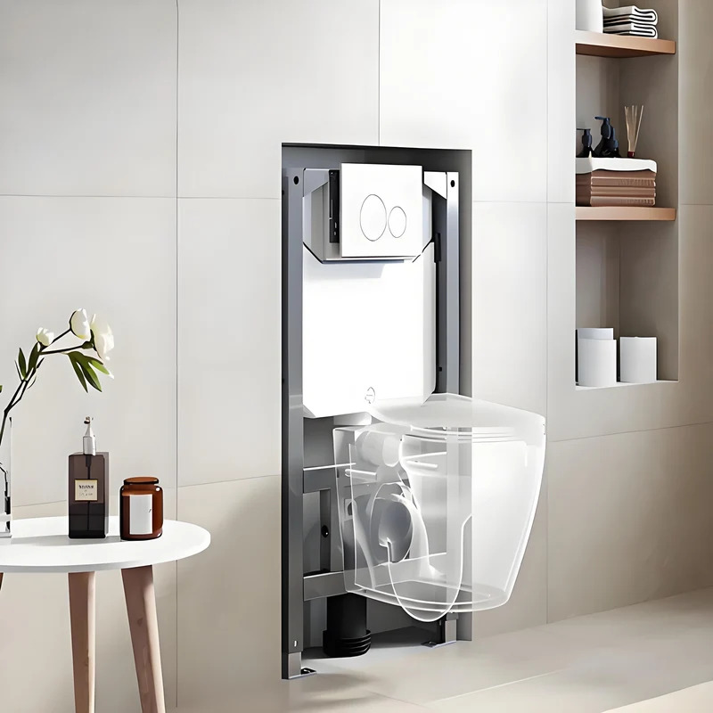 HOROW UWT04L Vorwandelement WC,Unterputz Spülkasten Toilette WC 82×50×14 cm