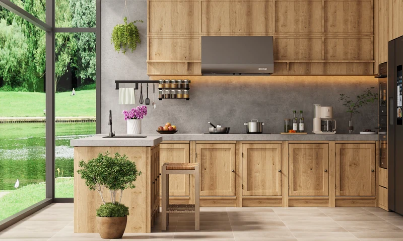 HOROW A09S-S5745B Granitspüle Schwarz 57×45 cm