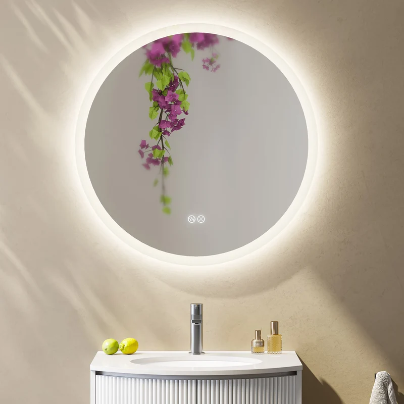 HOROW M80R LED Spiegel Rund 80 cm