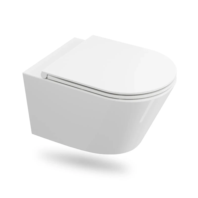HOROW UG17R Wand-WC 53,9 cm – Weiß