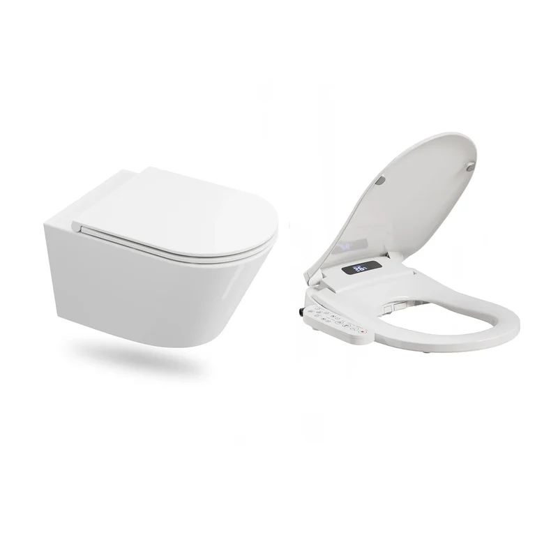 HOROW UG17R Wand-WC 53,9 cm – Weiß