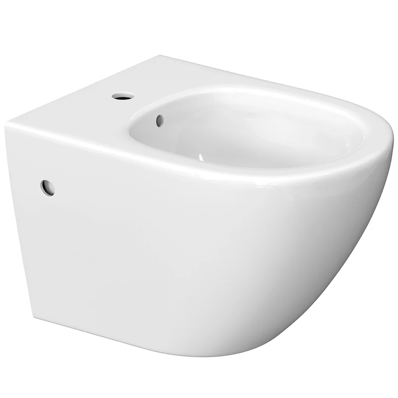 HOROW UB02R Wand-Bidet spülrandlos Moderne WC-Dusche 49×36×32,5 cm