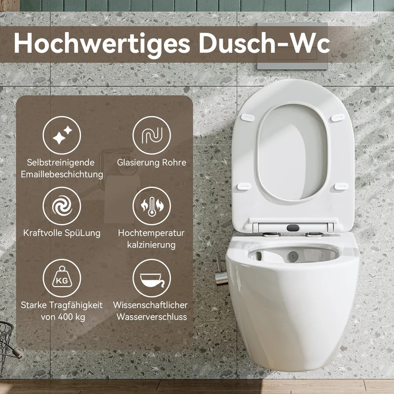 HOROW UF12R Dusch-WC 53 × 36 × 35 cm