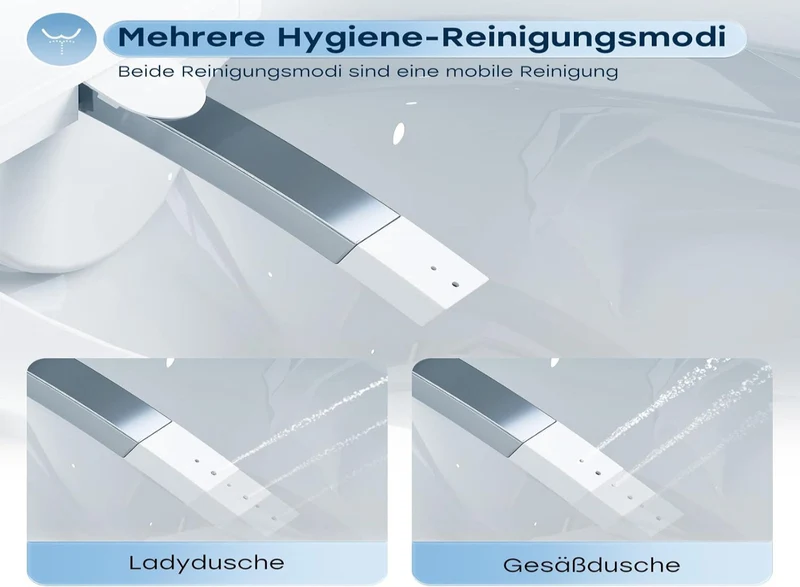 HOROW G05 Smartes Wand-WC mit Bidet, Nachtlicht, Temperatursteuerung usw.
