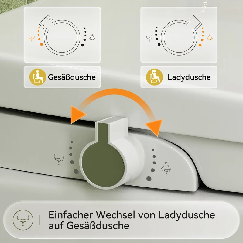 HOROW B0406 WC-Sitz mit Bidetfunktion