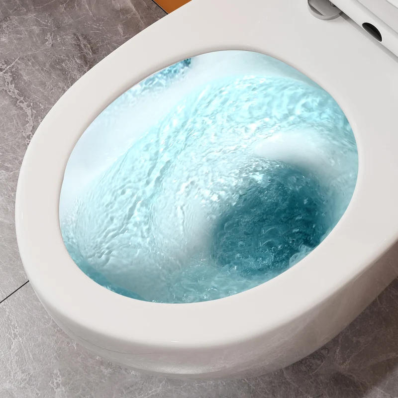 HOROW UG09R Wand-WC aus Keramik mit Soft-Close-Sitz & Superspin-Spülung