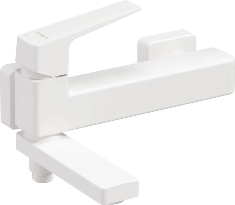 DEANTE Blur Badewannenarmatur mit klappbarem Auslauf // Bianco // BQL-A12M