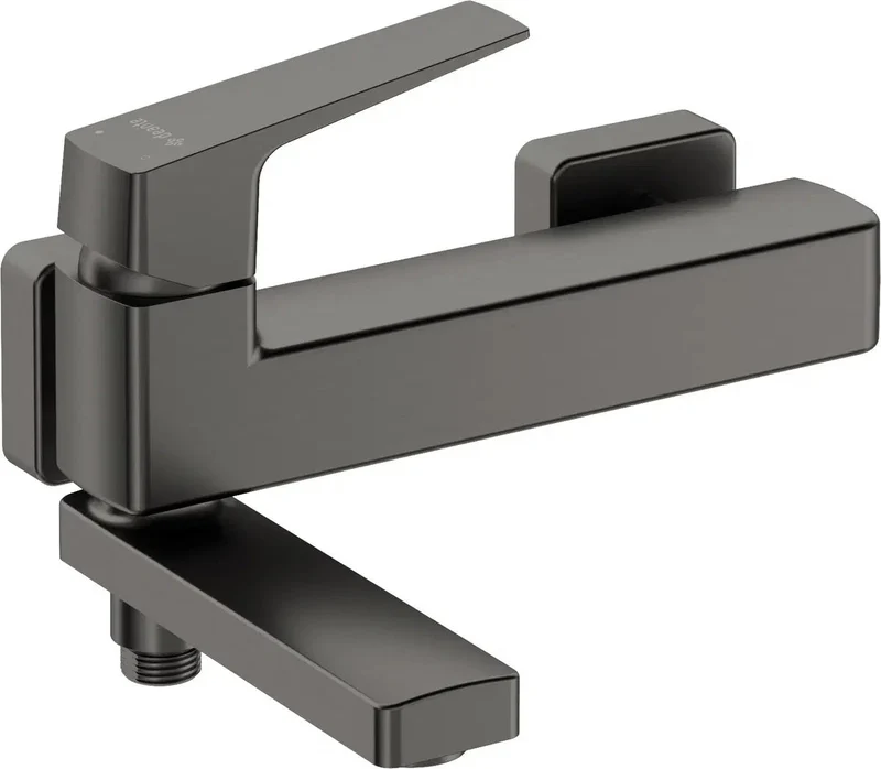 DEANTE Blur Badewannenarmatur mit klappbarem Auslauf // Titanium // BQL-D12M