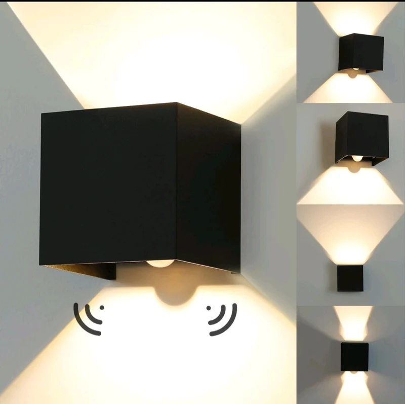 LED Wandleuchte Wandlampe up down innen Aussen mit Bewegungsmelder