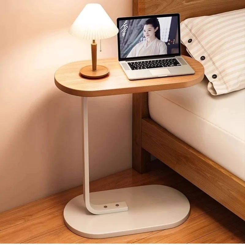 Couchtisch Beistelltisch Telefon Nachttisch Weiß Beige