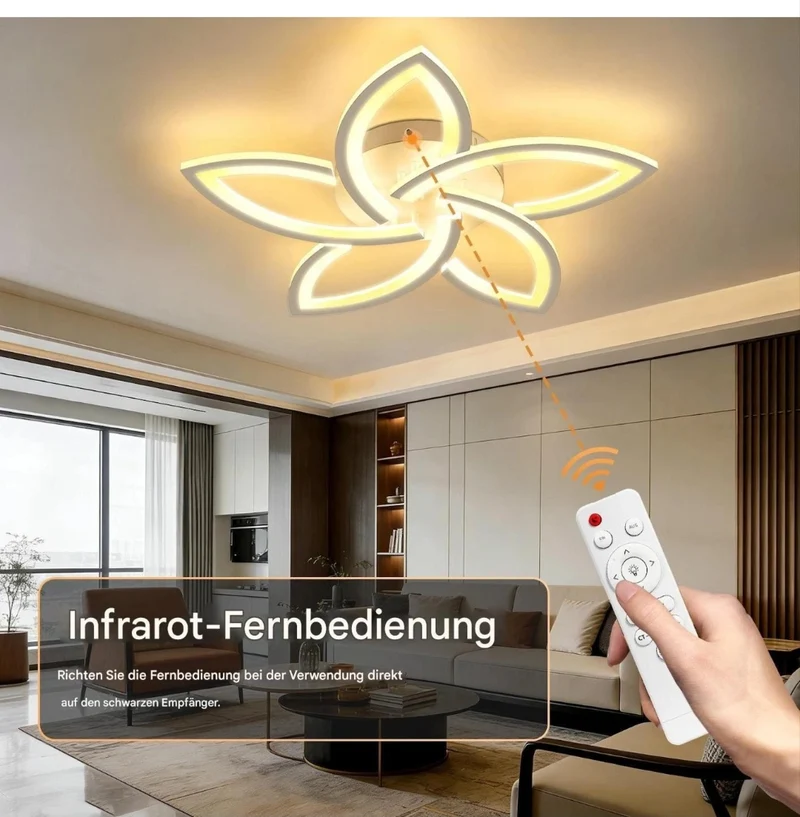 LED Deckenlampe Deckenleuchte Dimmbar Modern Neu