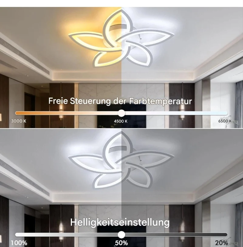 LED Deckenlampe Deckenleuchte Dimmbar Modern Neu