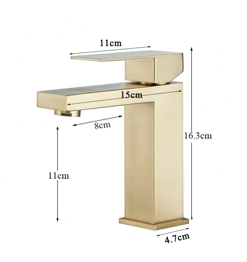 Bad Waschbecken Wasserhahn Armatur Gold Design