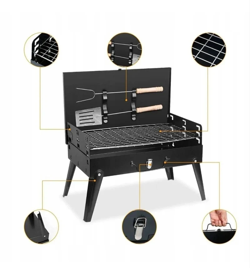 Kohlegrill Koffergrill Camping grill