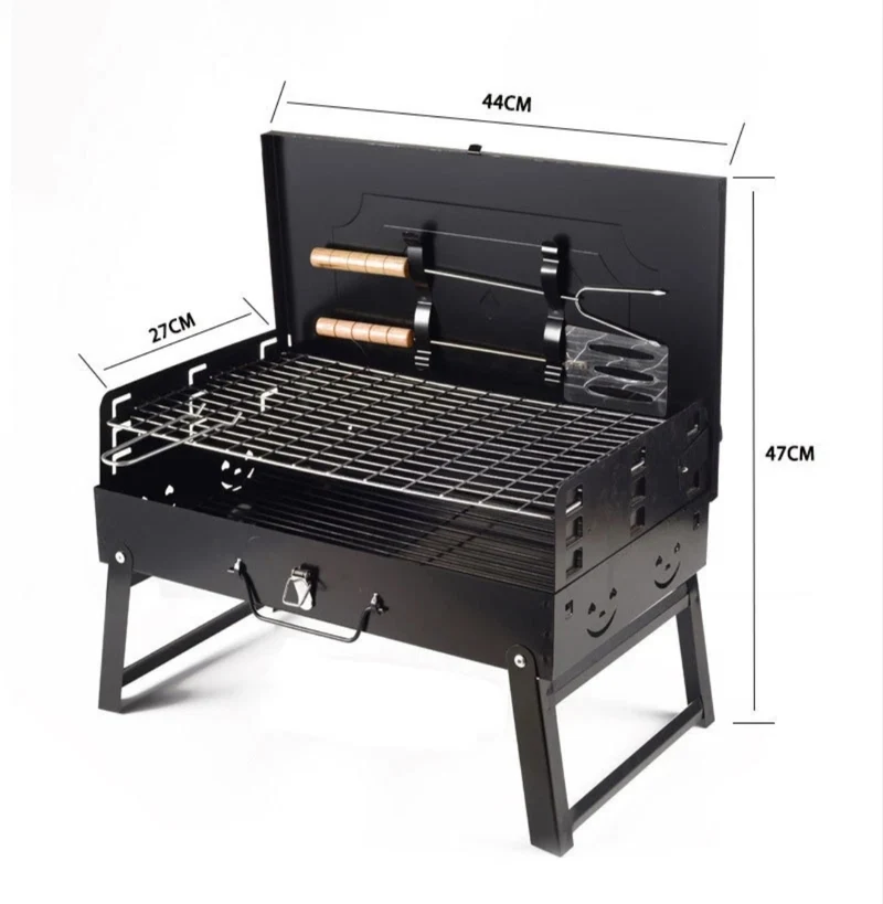 Kohlegrill Koffergrill Camping grill