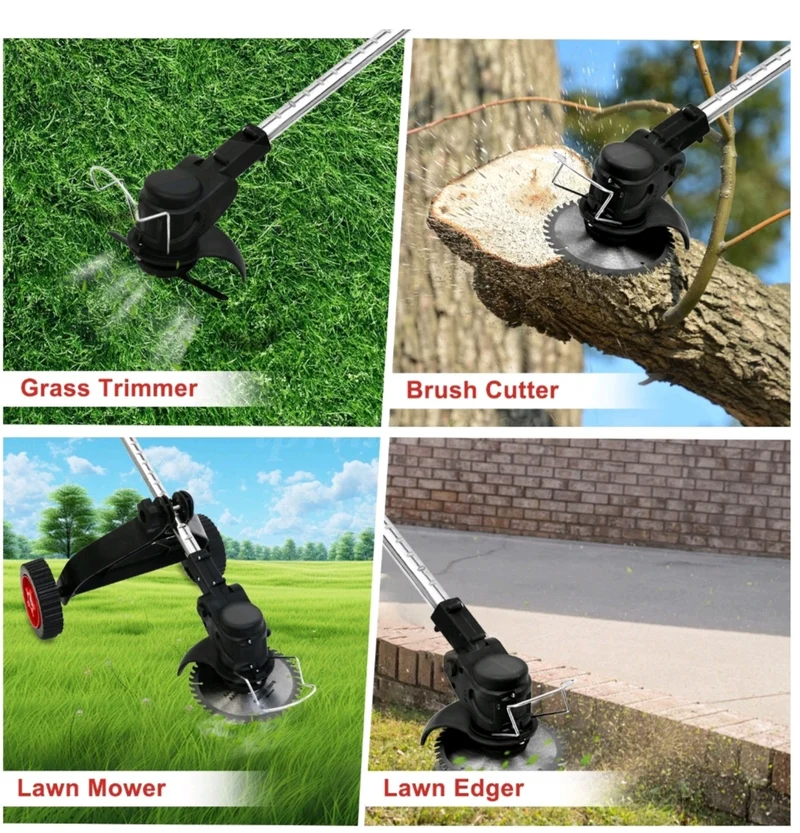 Akku Grasschneider Rasenmäher Rasentrimmer