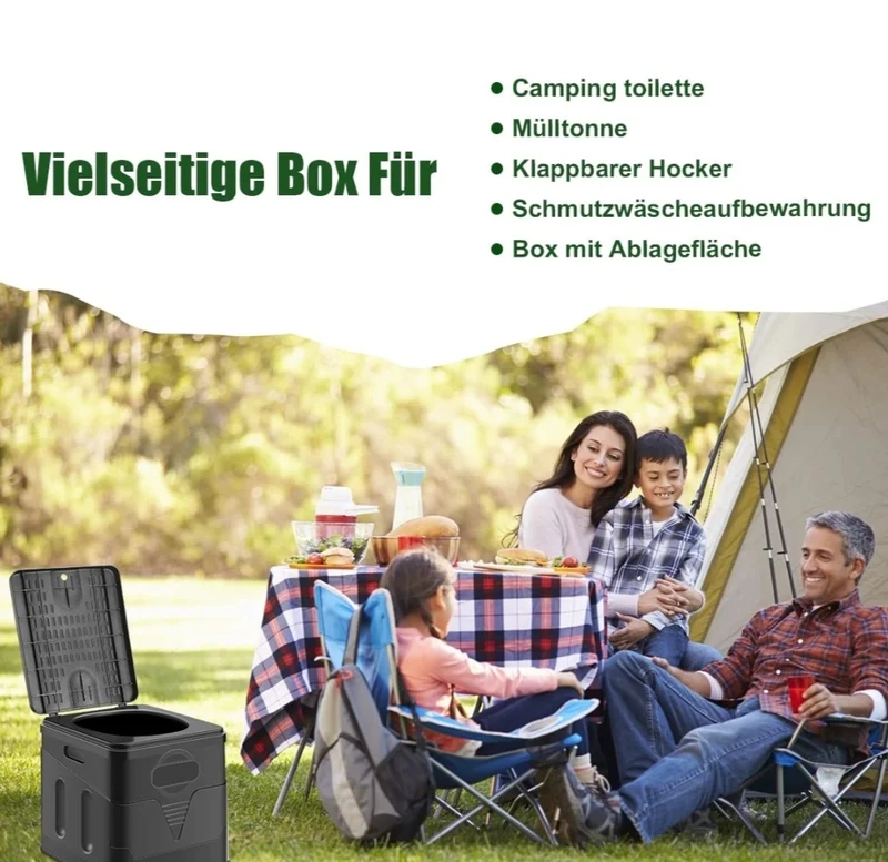 Campingtoilette Tragbare Mobile Toilette Campingklo Faltbar
