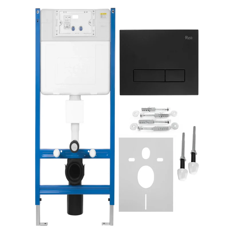 Vorwandelement für WC K011A-Q HD Schwarz