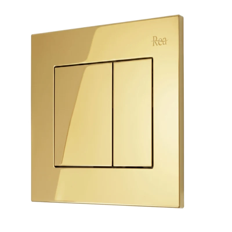 Vorwandelement K011A-Q Gold mit Betätigungsplatte Typ J