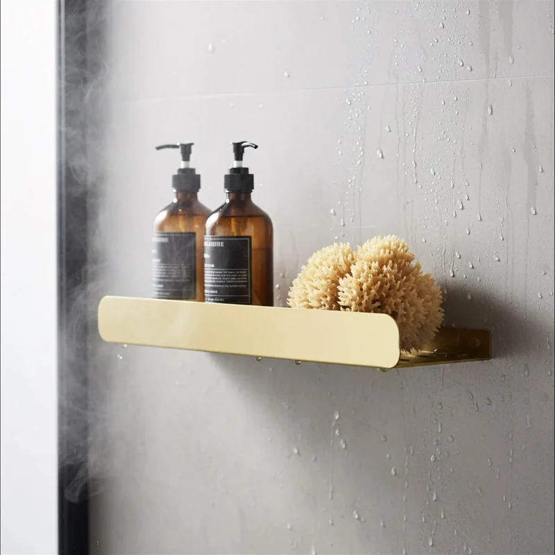 Badezimmerregal SF03 60 cm – Gold Matt (5)