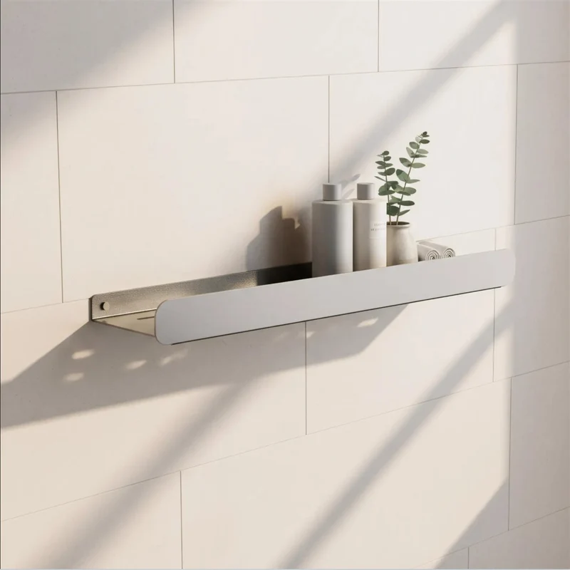 Badezimmerregal SF03 60 cm – Stahl Matt
