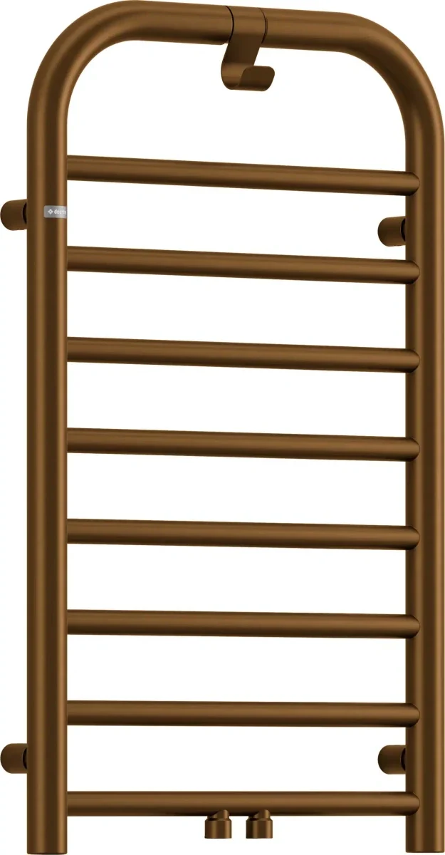 DEANTE Silia Badheizkörper – Höhe 85 cm // Braun Matt // AGI-CG31