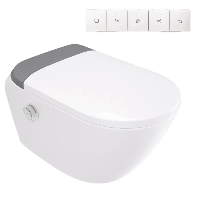 DEANTE Silia Smart WC-Schüssel mit automatischem Sitz - PRO // Weiß // CSID6ZPW