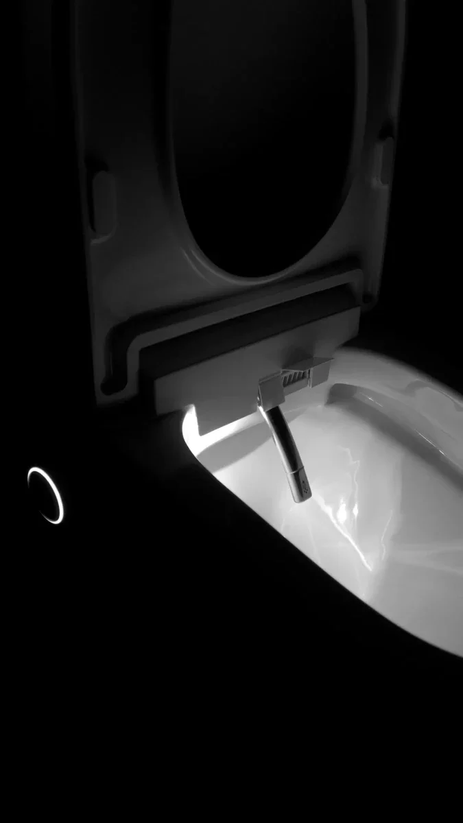 DEANTE Silia Smart WC-Schüssel mit automatischem Sitz - PRO // Weiß // CSID6ZPW