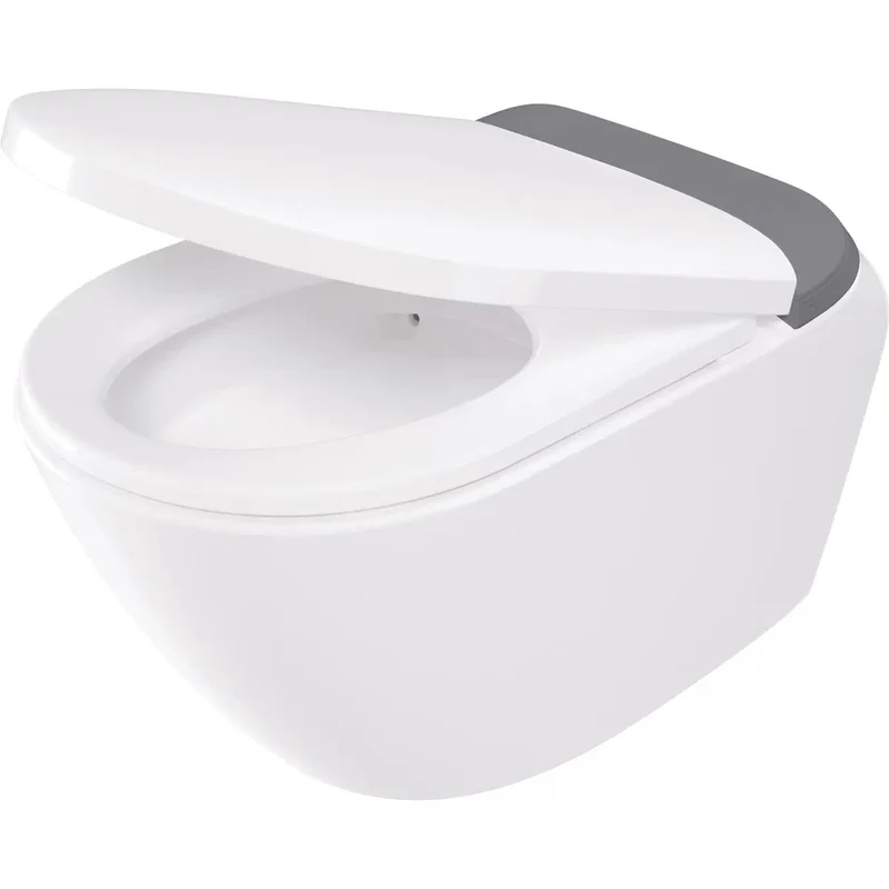DEANTE Silia Smart WC-Schüssel mit automatischem Sitz - BASIC // Weiß // CSSD6ZPW