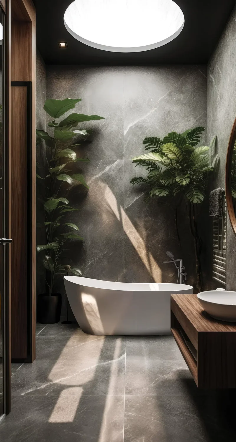 DEANTE Arnika Freistehende Badewanne - Asymmetrisch - 170 cm // Weiß // KDA-017W