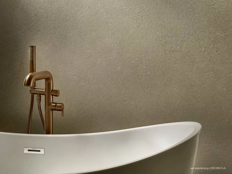 DEANTE Arnika Freistehende Badewanne - Oval - 170 cm // Weiß // KDA-017V