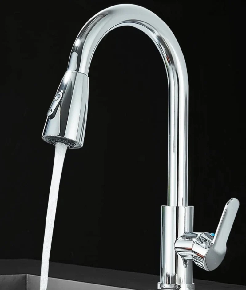 Wasserhahn Küchenarmartur Mischbatterie Chrome Design Brause