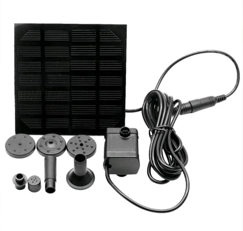 Solar Teichpumpe Brunnenpumpe Gartenpumpe 2.5Watt