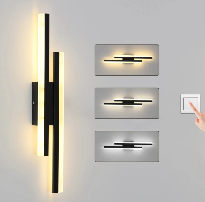 LED Wandleuchte Wandlampe Innenraum und Aussenbereich