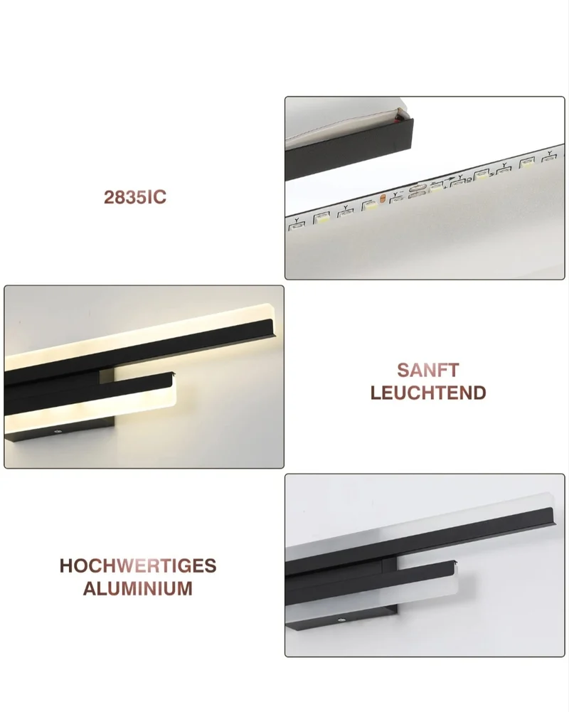 LED Wandleuchte Wandlampe Innenraum und Aussenbereich