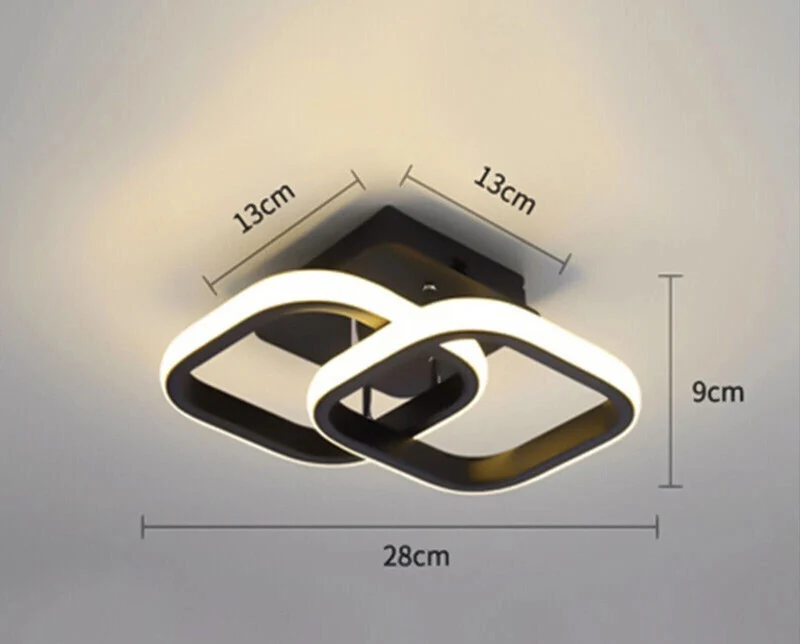 LED Deckenlampe Deckenleuchte 3 Farbig Modern