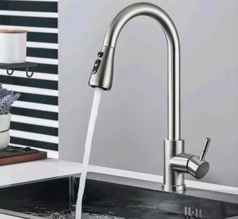 Küchenarmartur Mischbatterie Wasserhahn mit Brause Flexible