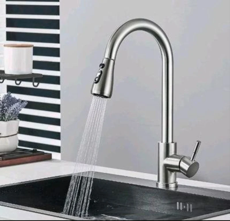 Küchenarmartur Mischbatterie Wasserhahn mit Brause Flexible