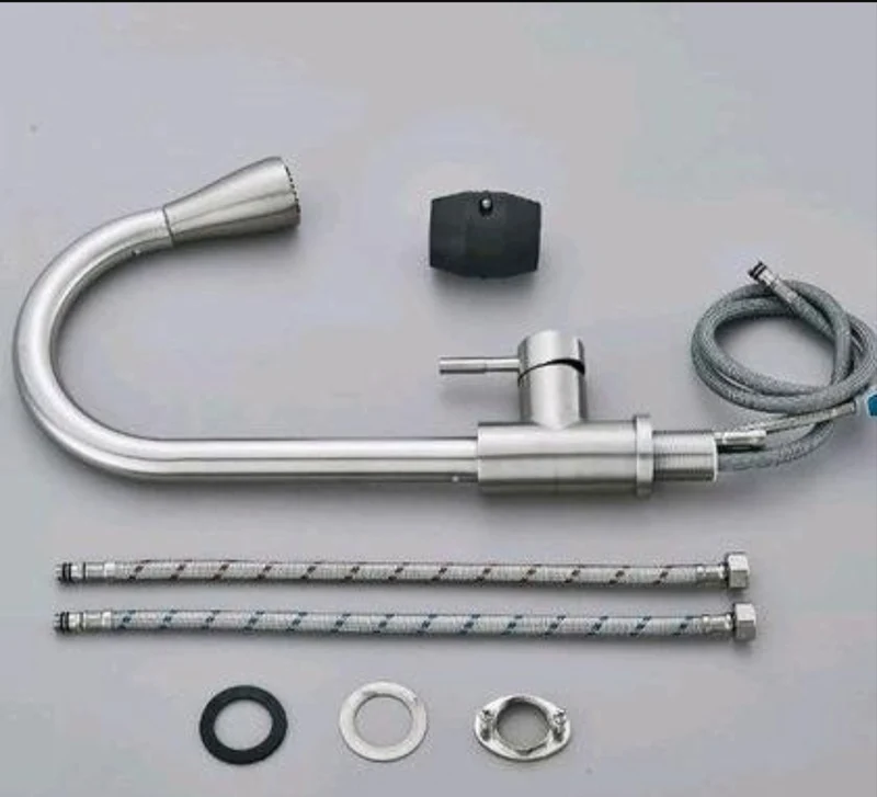 Küchenarmartur Mischbatterie Wasserhahn mit Brause Flexible
